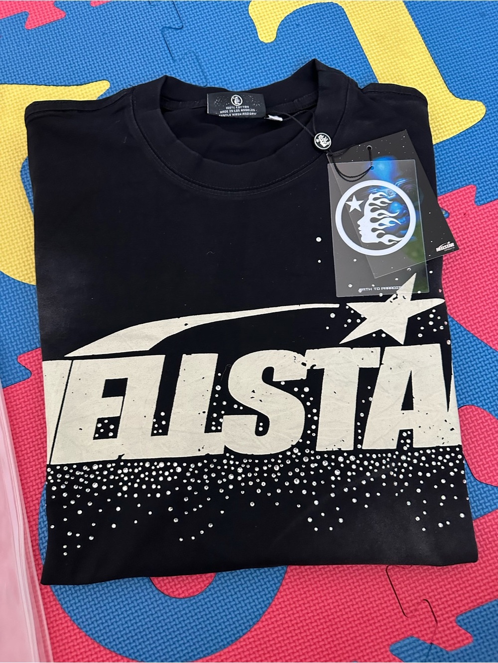 Black Men’s Graphic Crewneck Shirt - ALISTA Branding